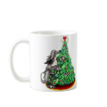 Afghan Hound Reach Goals Black Mugs