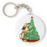 Afghan Hound Reach Goals BM Red Key Chains