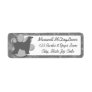 Afghan Hound Silhouette Return Address Label