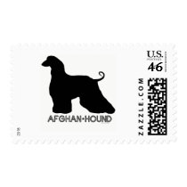 Afghan Hound Stamp