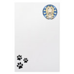 Afghan Hound Stationery Design