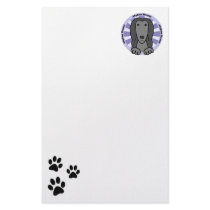 Afghan Hound Customized Stationery