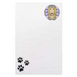 Afghan Hound Stationery Design