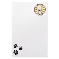 Afghan Hound Personalized Stationery