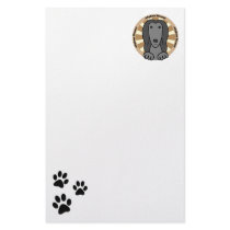 Afghan  Hound Custom Stationery
