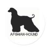 Afghan Hound Sticker