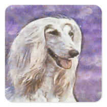 Afghan Hound Stickers