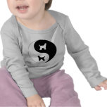 Afghan Hound Yin Yang Tee Shirts