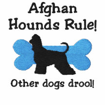 Afghan Hounds Rule Embroidered Shirt (Polo)