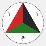 Afghan National Army Air Force Roundel Round Stickers