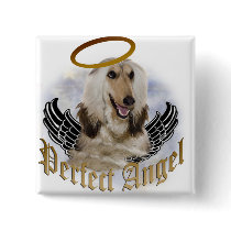 Afghan  perfect angel pinback buttons