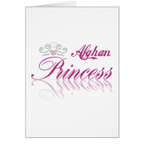 Afghan Princess Greeting Cards