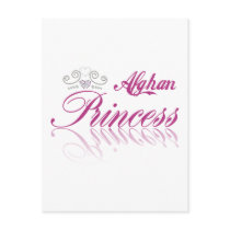 Afghan Princess Post Cards