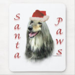 Afghan Santa Paws Mouse Mat