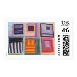 Afghan squares - knitting postage