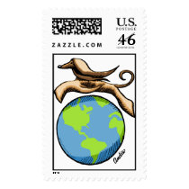 Afghan World Stamp