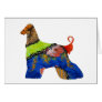 AfghanHound Patchwork Pet Card
