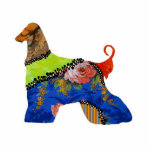 AfghanHound Patchwork Pet Photo Sculpture