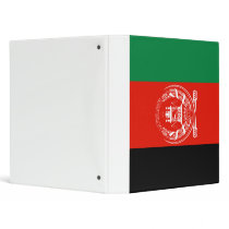 Afghanistan 3 Ring Binders