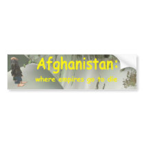 afghanistan bumper stickers
