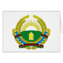 Afghanistan Coat of Arms cards