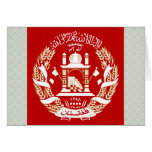 Afghanistan Coat of Arms detail Cards