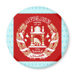 Afghanistan Coat of Arms detail Refrigerator Magnets