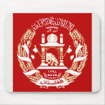 Afghanistan Coat of Arms detail Mousepads