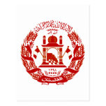 Afghanistan Coat of Arms Post Cards