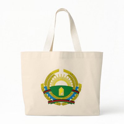 Afghanistan Coat of Arms Tote Bag by FlagTshirts