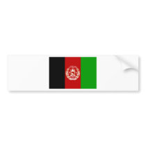 Afghanistan  Flag AF Bumper Sticker