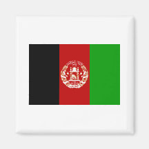 Afghanistan  Flag AF Magnets