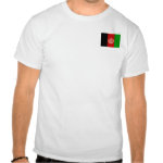 Afghanistan Flag Map Basic T-Shirt