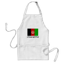 Afghanistan Flag aprons