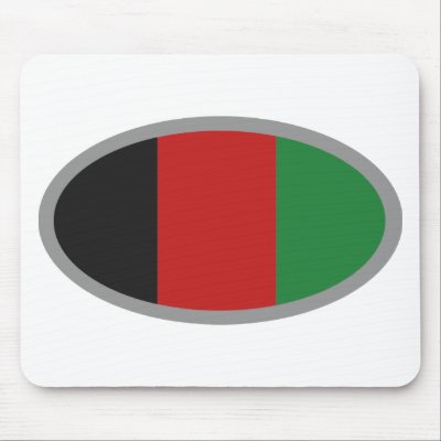 Afghanistan flag design! Flags of the world! Mousepads by angeria