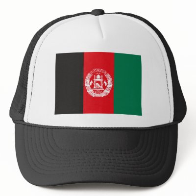 Afghanistan Flag Hat by