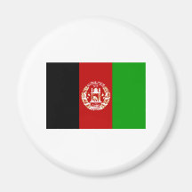 Afghanistan FLAG International Magnets