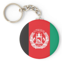 Afghanistan Flag Keychain