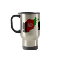 Afghanistan Flag Map full size Mug