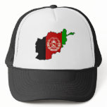 Afghanistan Flag Map Mesh Hats