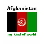 Afghanistan Flag Map Text Ladies Baby Doll