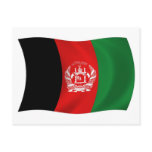 Afghanistan Flag Postcard