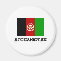 Afghanistan Flag Refrigerator Magnets