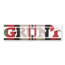 Afghanistan GRUNT CMR Bumper Sticker