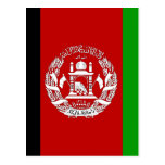 Afghanistan High quality Flag Postcard