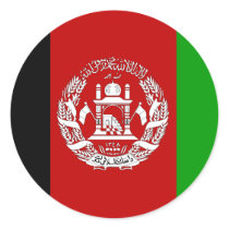 Afghanistan High quality Flag Sticker