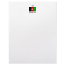 Afghanistan Letterhead Template