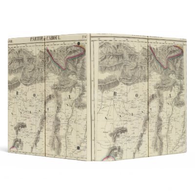 Afghanistan Pakistan 67 Vinyl Binder by davidrumsey