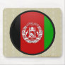 Afghanistan quality Flag Circle Mouse Pad
