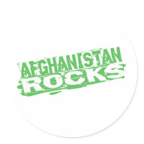 Afghanistan Rocks Stickers